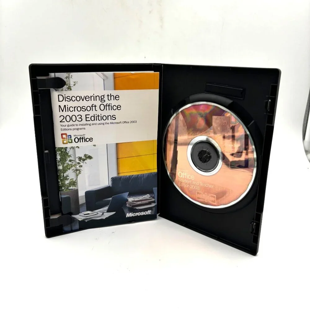 Microsoft Office 2003 Student & Teacher Edition Software With Product Key
